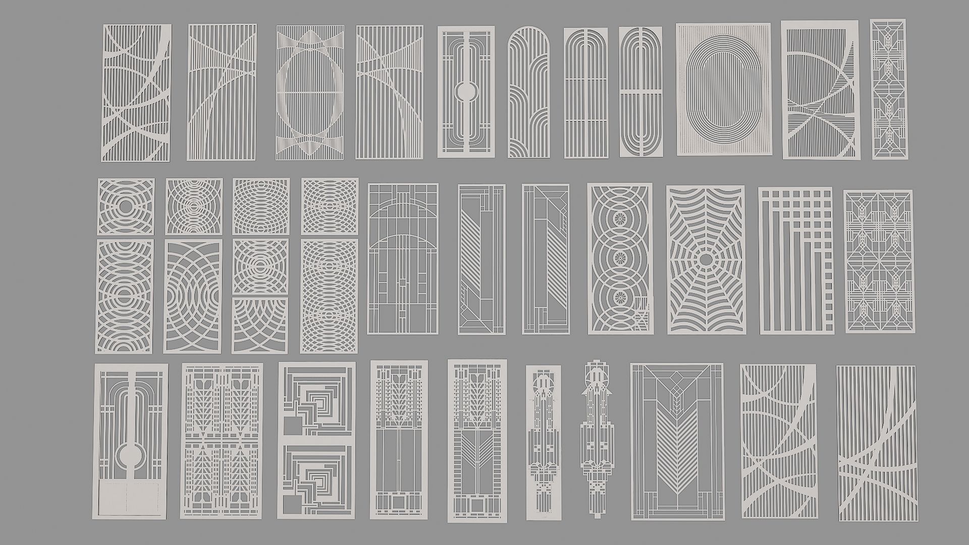 CNC Panel Mega Collections 3D model_25