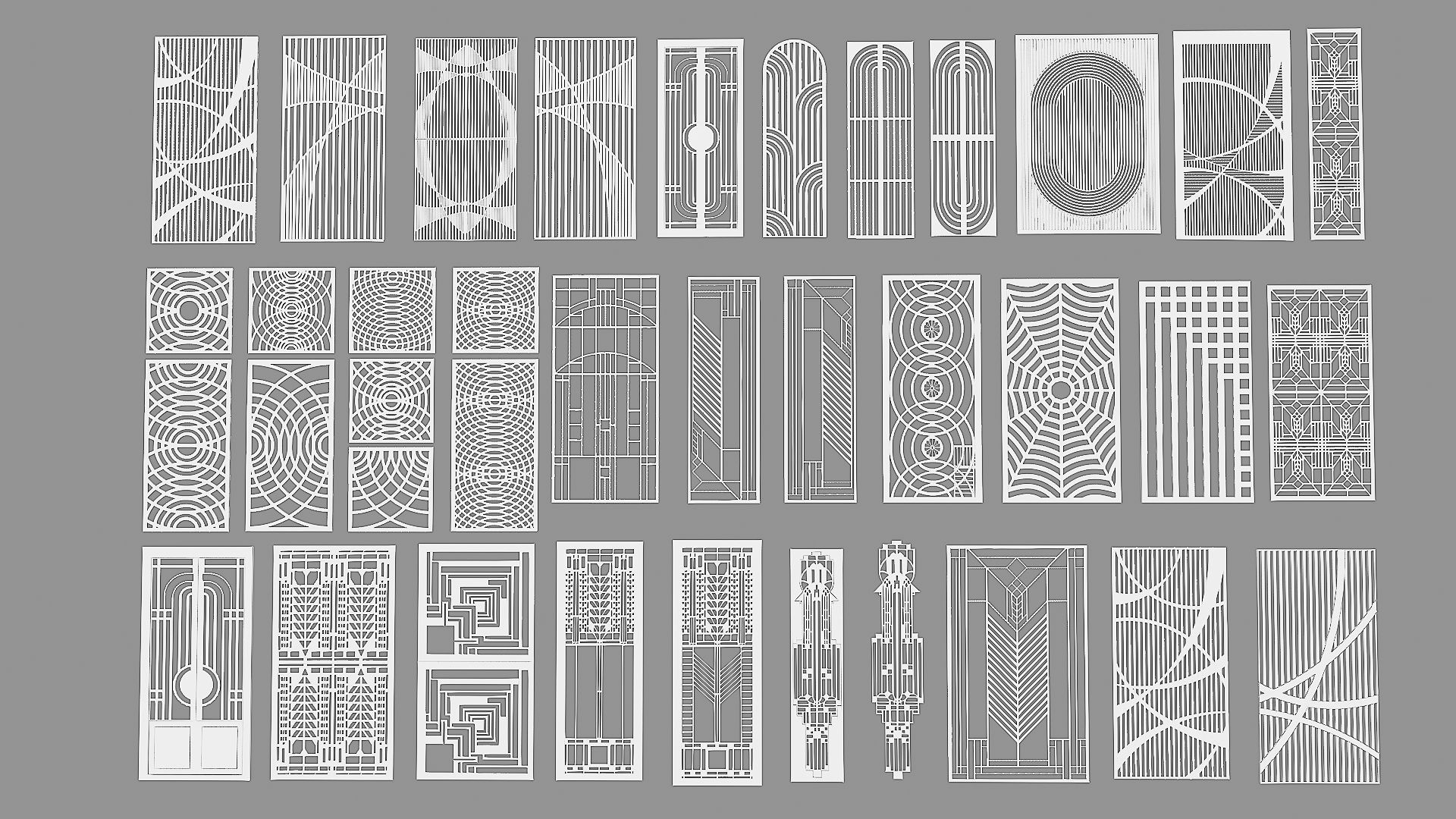 CNC Panel Mega Collections 3D model_24