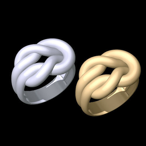 Knot Ring Free 3D print model