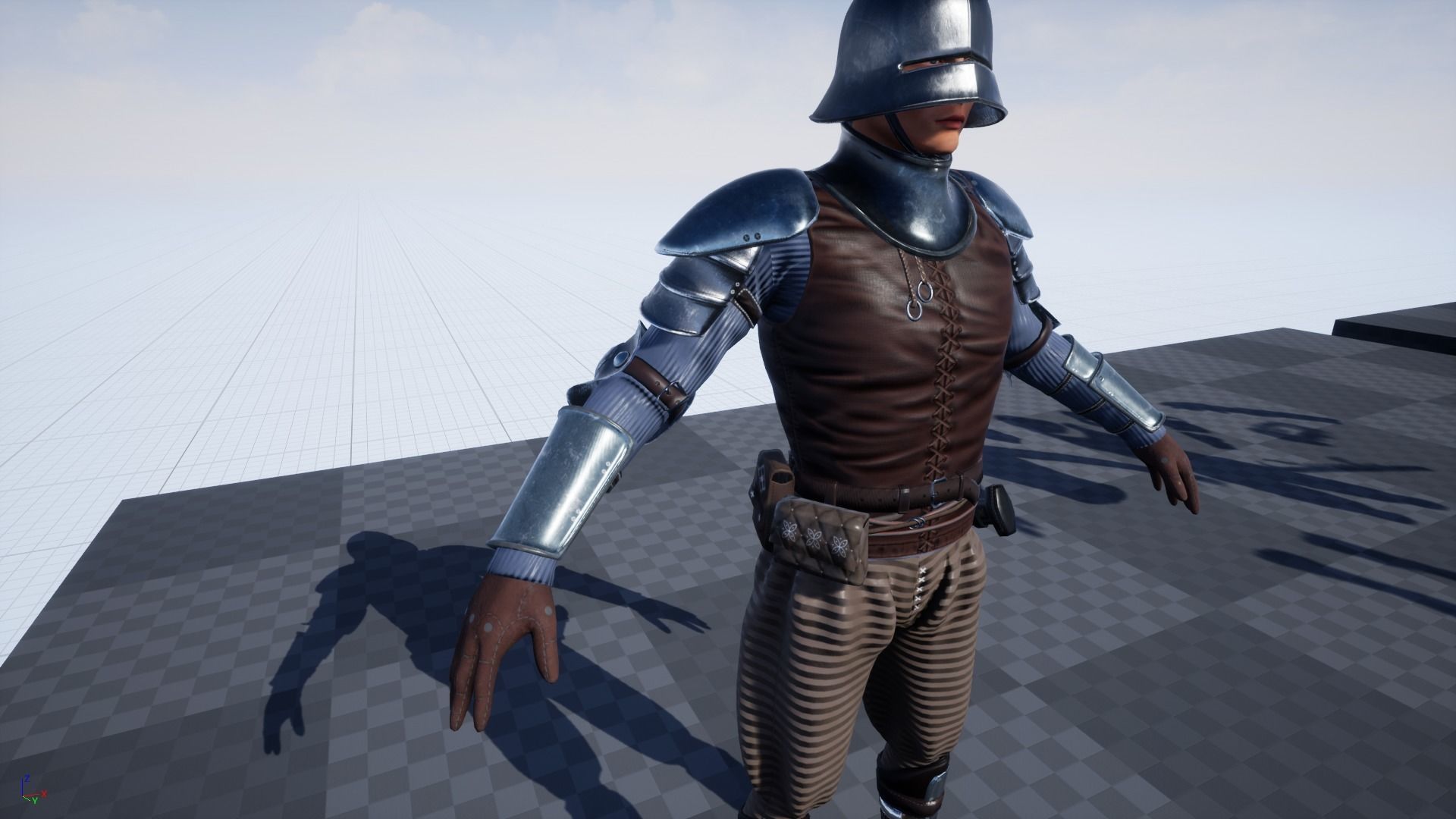 TAB Medieval Knight - 2 Low-poly 3D model_18