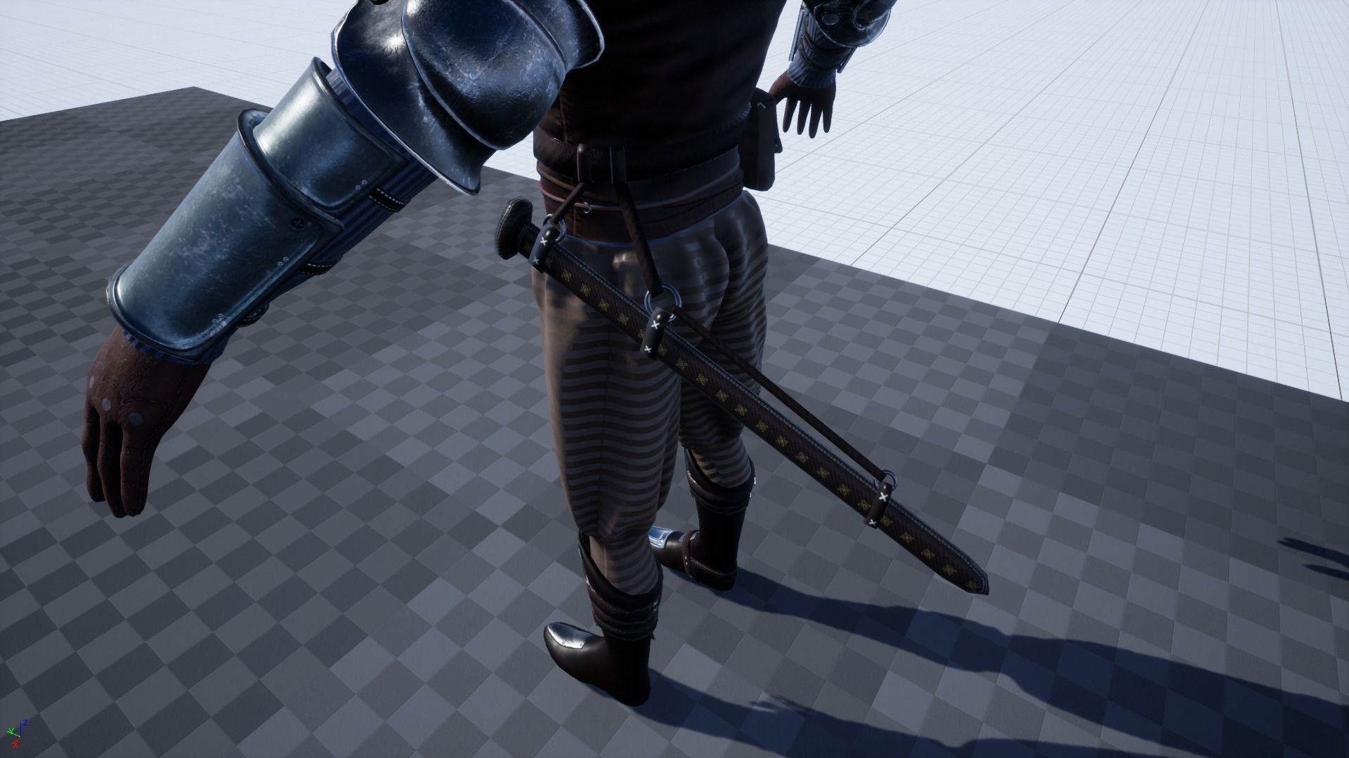 TAB Medieval Knight - 2 Low-poly 3D model_20