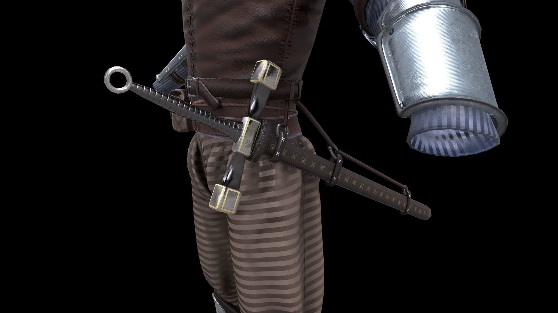 TAB Medieval Knight - 2 Low-poly 3D model_12