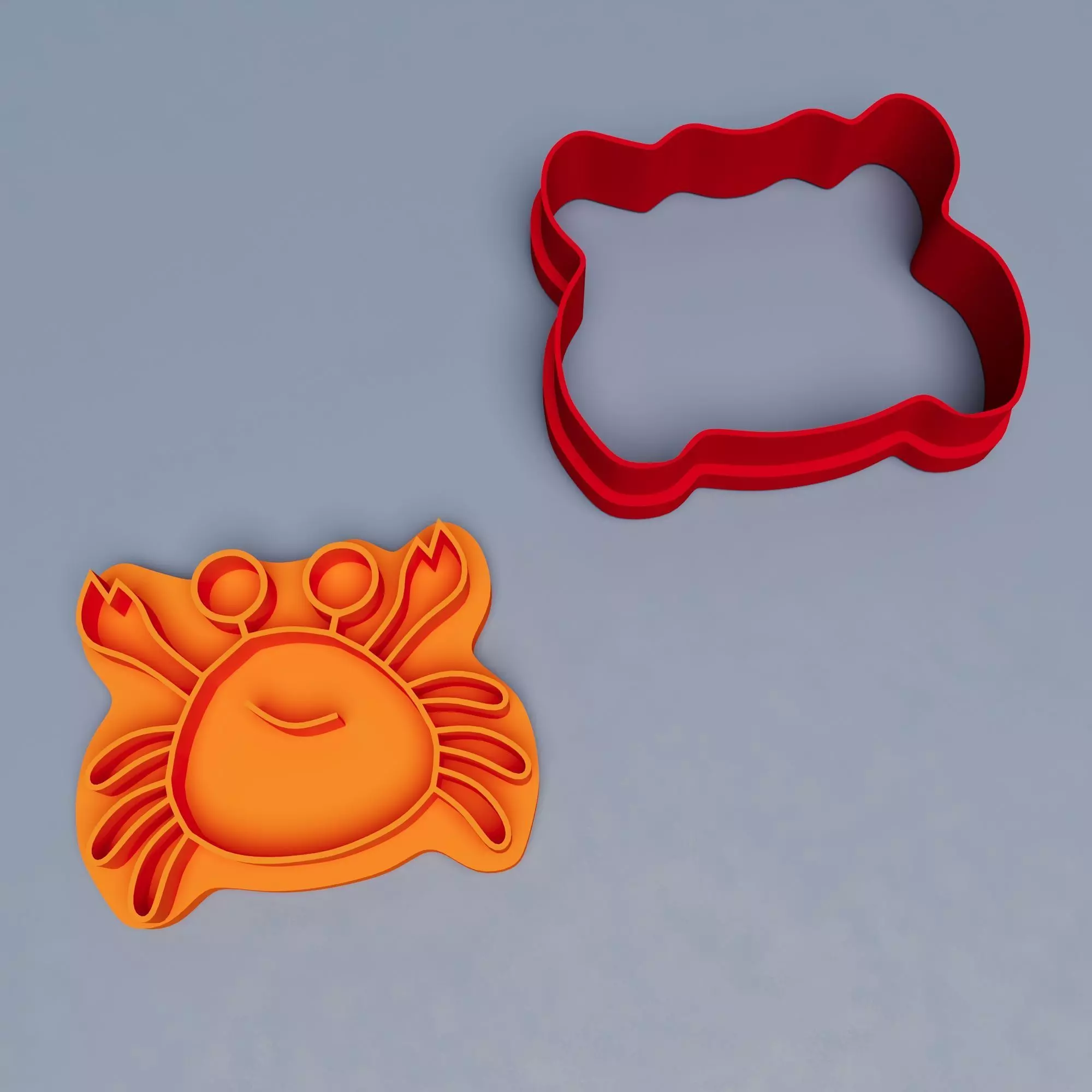 Crab Cookie Cutter Free 3D print model