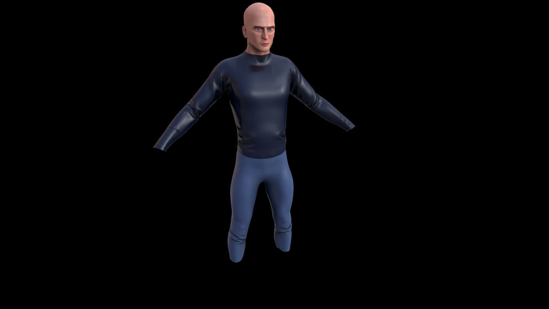 TAB Medieval Knight - 4 Low-poly 3D model_15