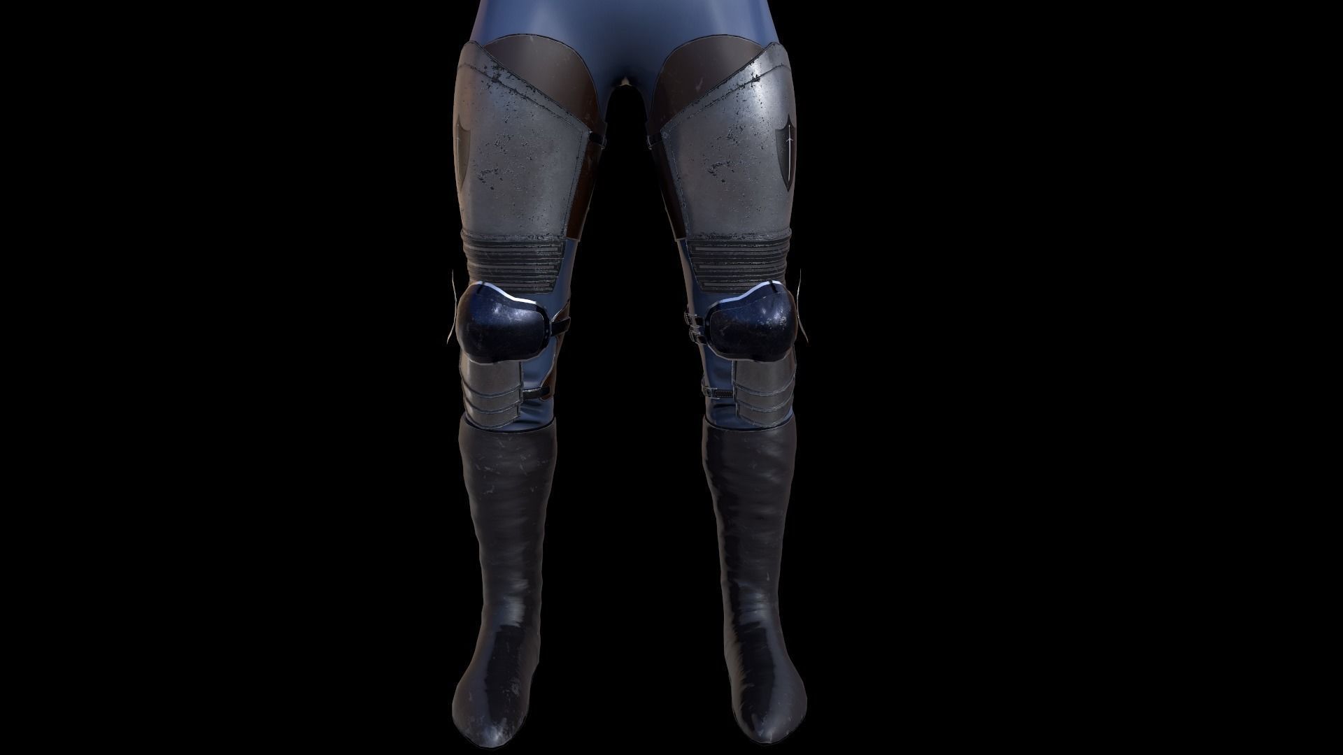 TAB Medieval Knight - 4 Low-poly 3D model_11