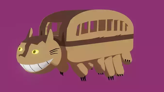 cat bus -  my neighbor totoro