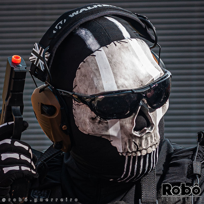 GHOST MW2 FULL SKULL MASK COLLECTION - MODERN WARFARE - WARZONE 3D print model_25