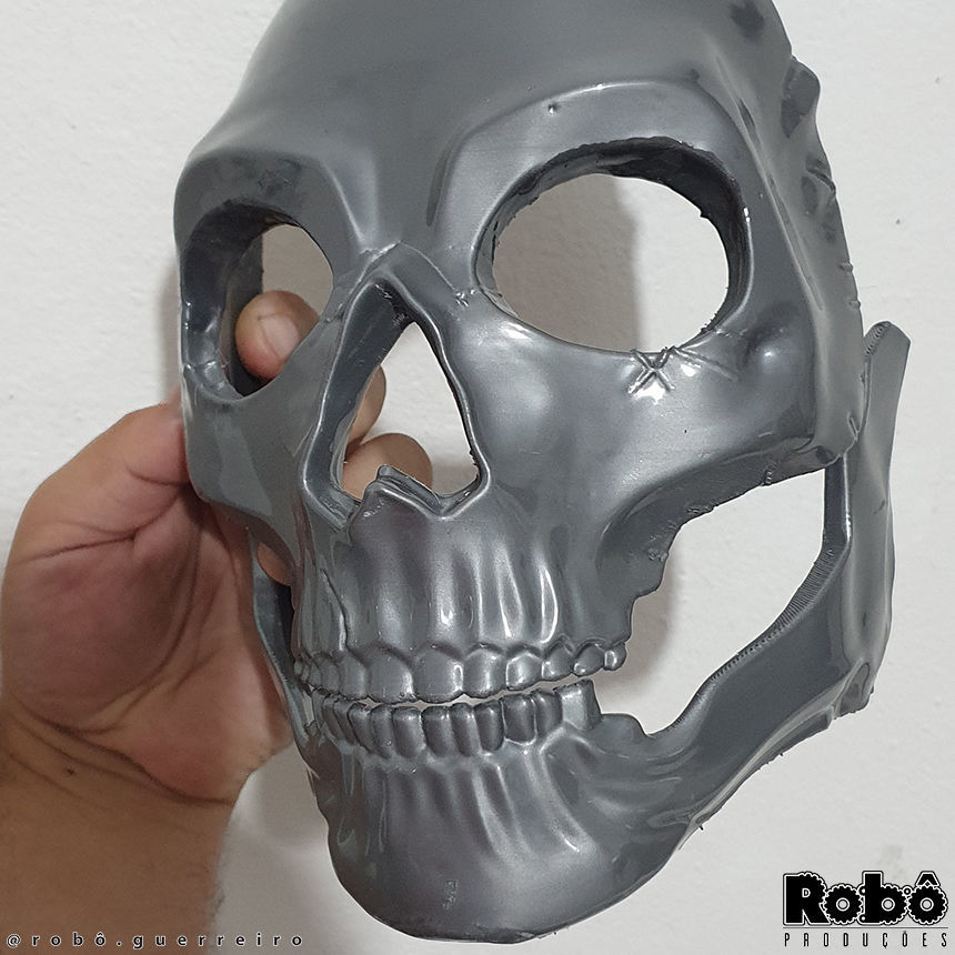GHOST MW2 FULL SKULL MASK COLLECTION - MODERN WARFARE - WARZONE 3D print model_1