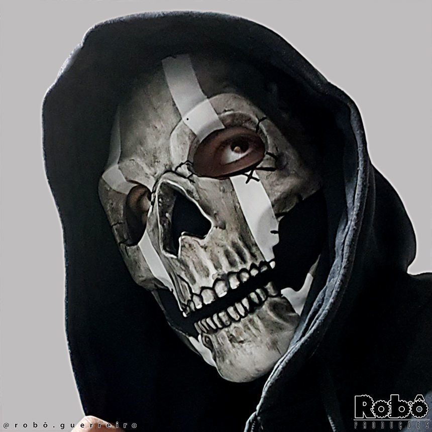 GHOST MW2 FULL SKULL MASK COLLECTION - MODERN WARFARE - WARZONE 3D print model_3