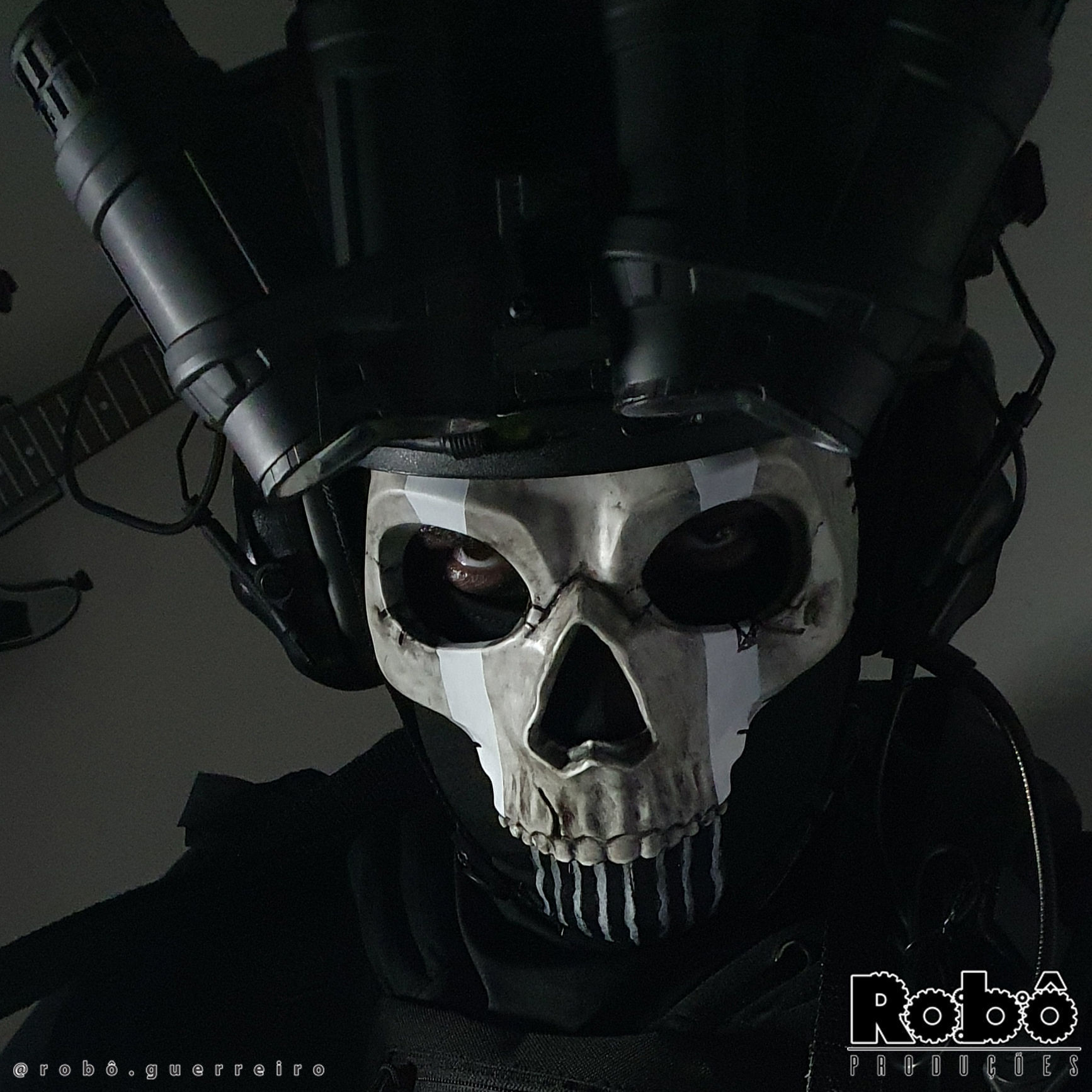 GHOST MW2 FULL SKULL MASK COLLECTION - MODERN WARFARE - WARZONE 3D print model_11