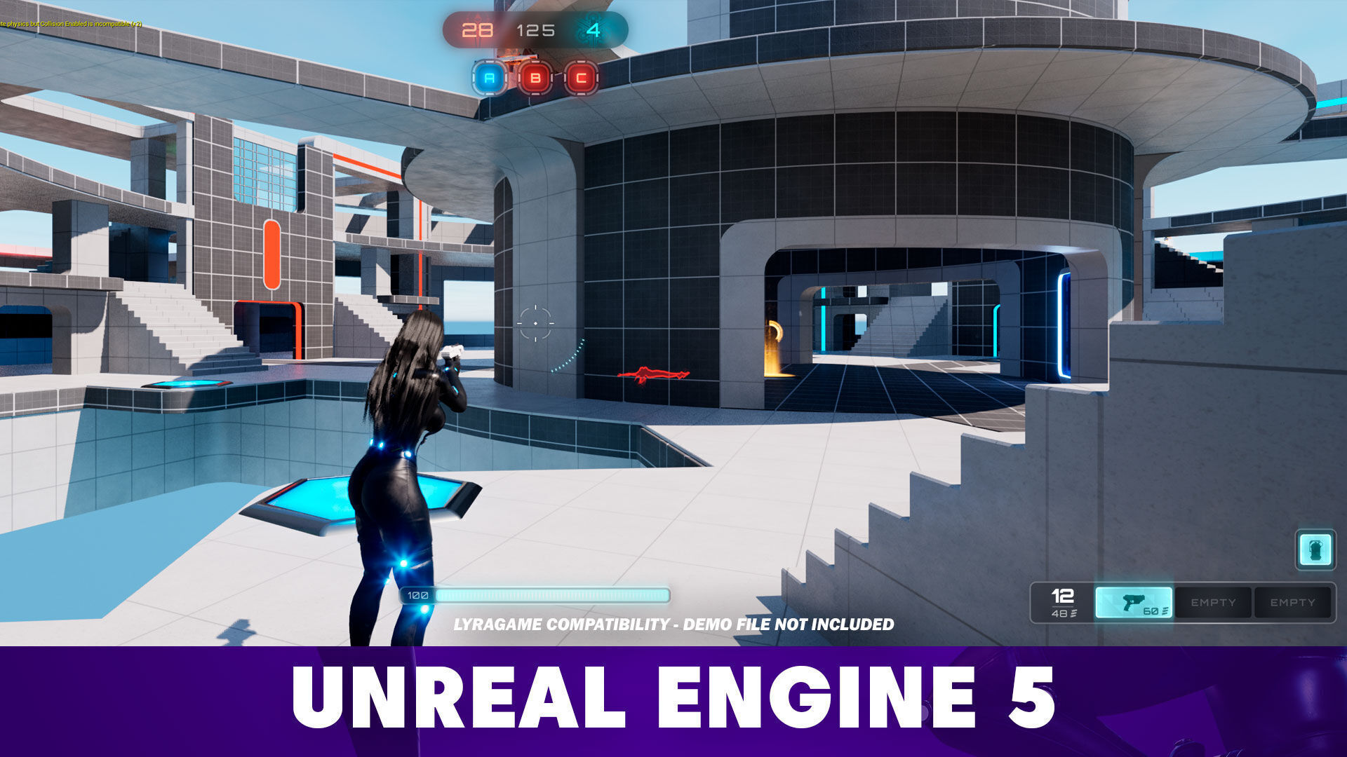 Reika - Gantz - Game Ready 3D model - UE5 Low-poly 3D model_10