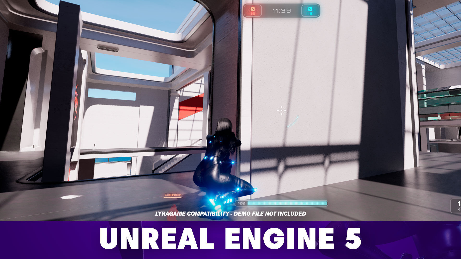 Reika - Gantz - Game Ready 3D model - UE5 Low-poly 3D model_11