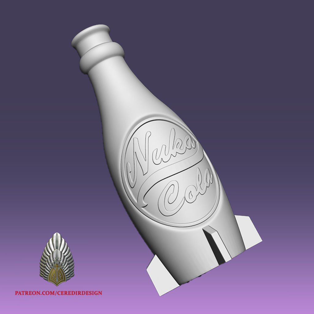 Fallout Nuka Cola 3d digital download 3D print model_4