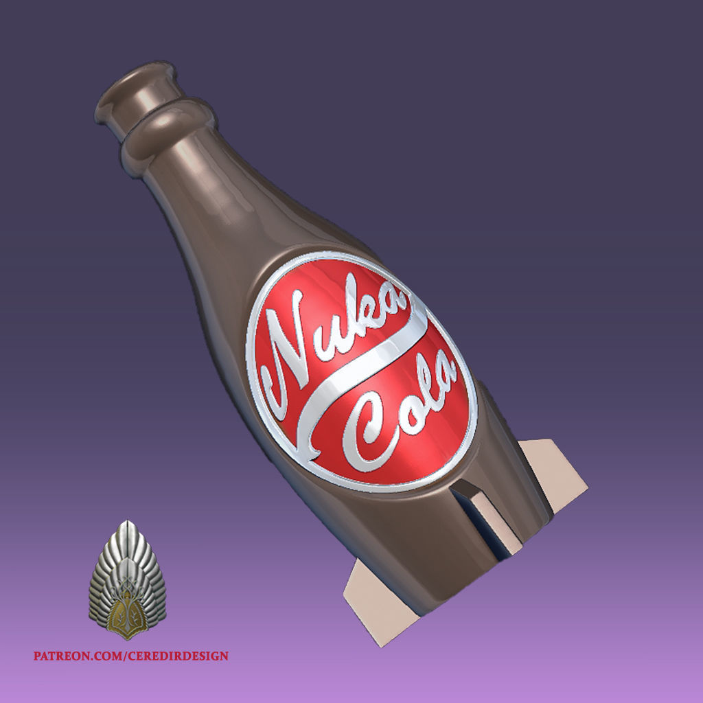 Fallout Nuka Cola 3d digital download 3D print model_1