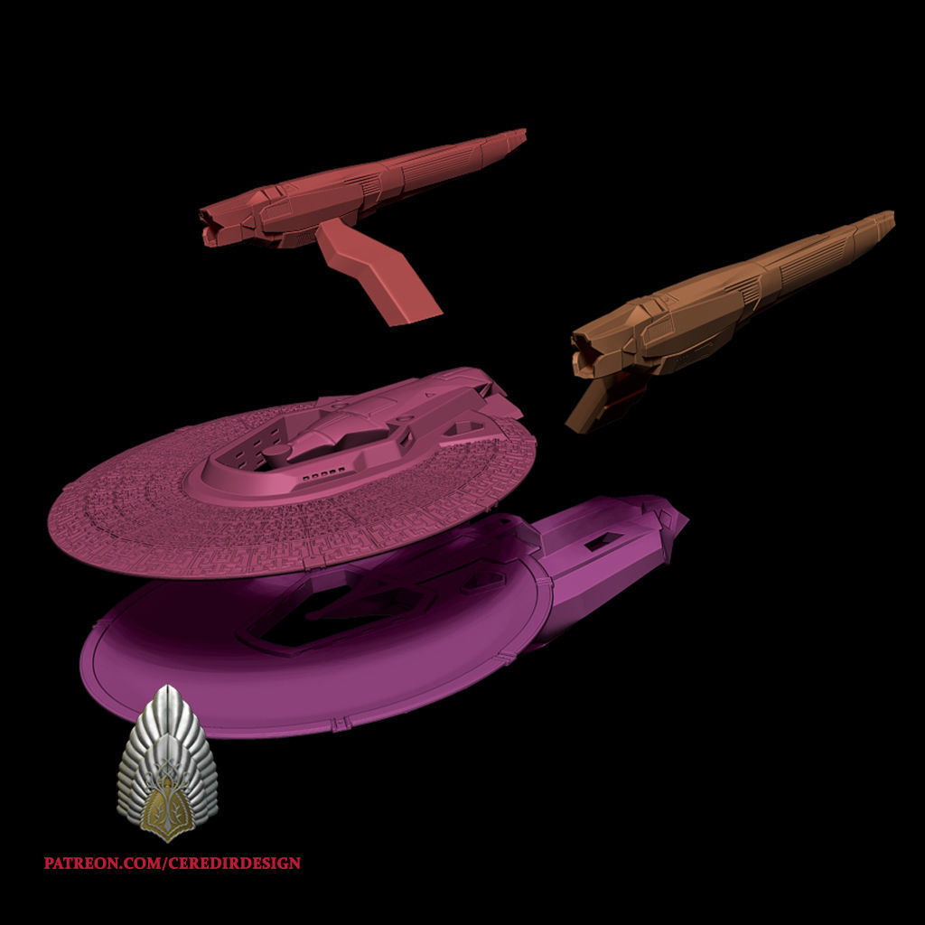 USS Vengeance Star Trek 3d digital download 3D print model_5