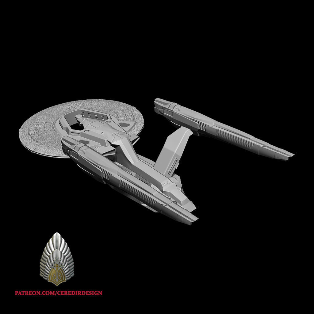 USS Vengeance Star Trek 3d digital download 3D print model_2