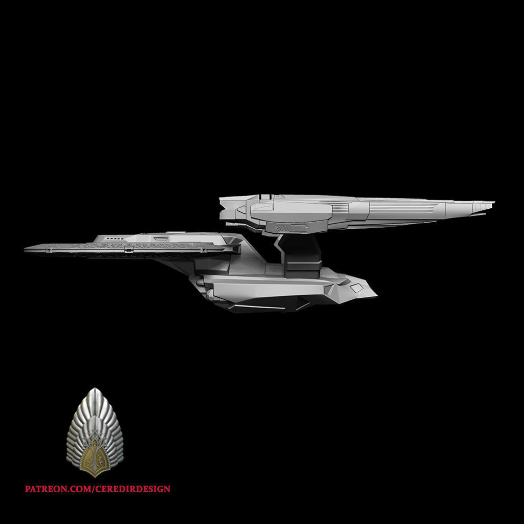 USS Vengeance Star Trek 3d digital download 3D print model_1