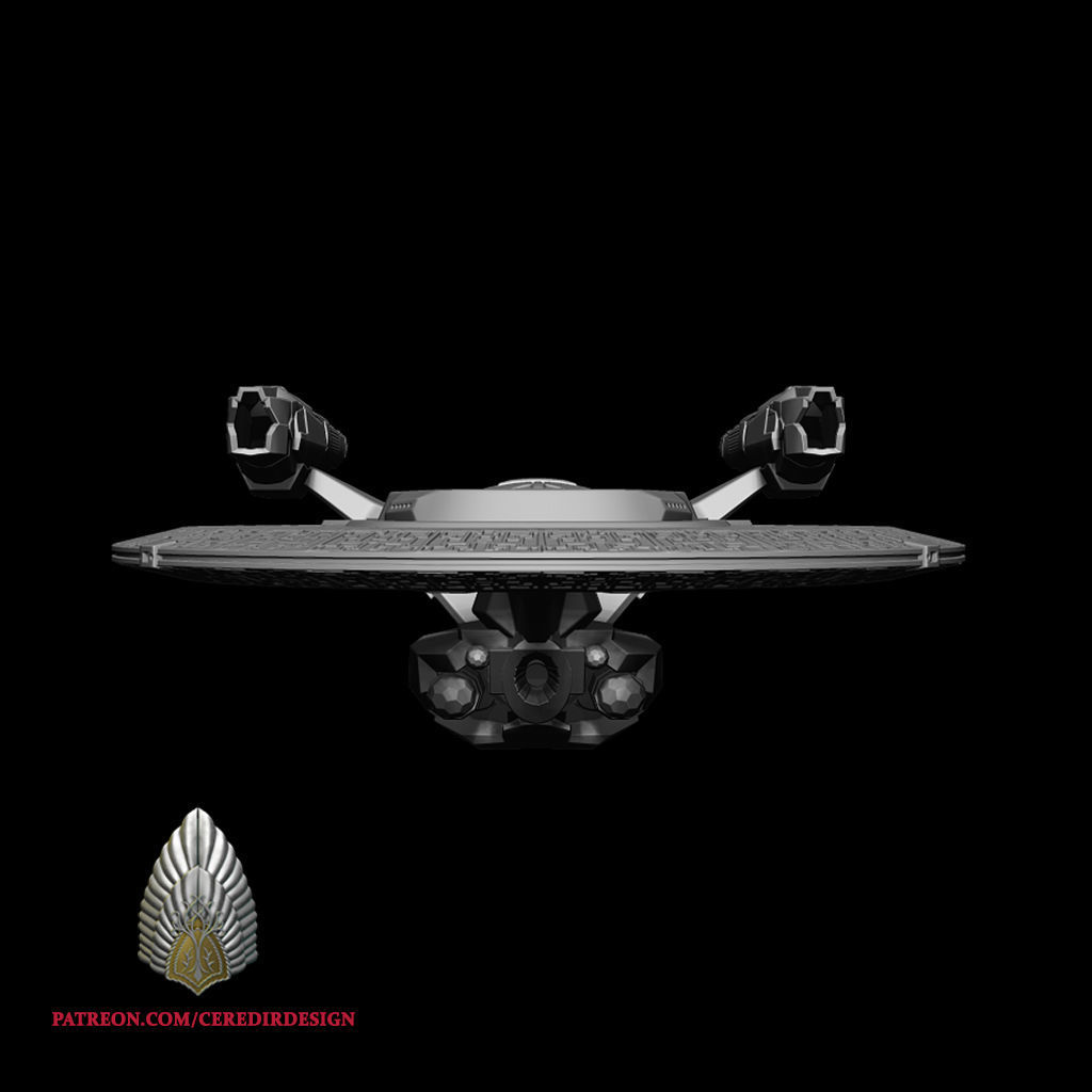 USS Vengeance Star Trek 3d digital download 3D print model_4