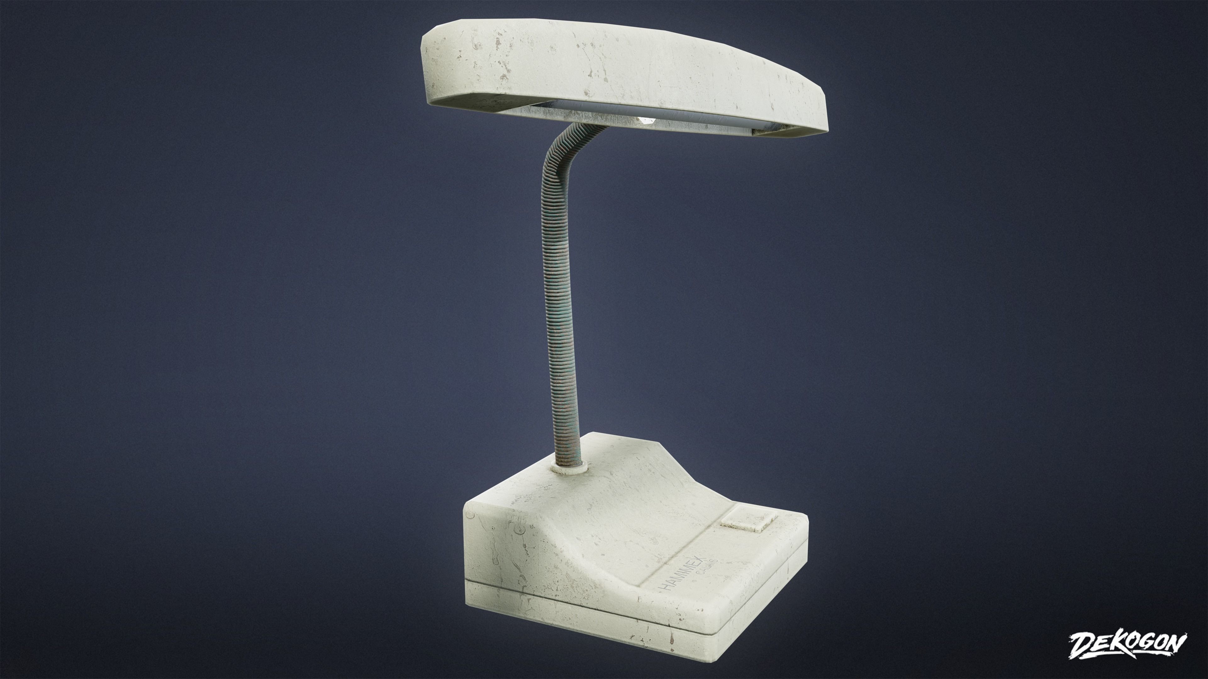 SAFE HOUSE - Desk Lamp 01 - LOW POLY Low-poly 3D model_3