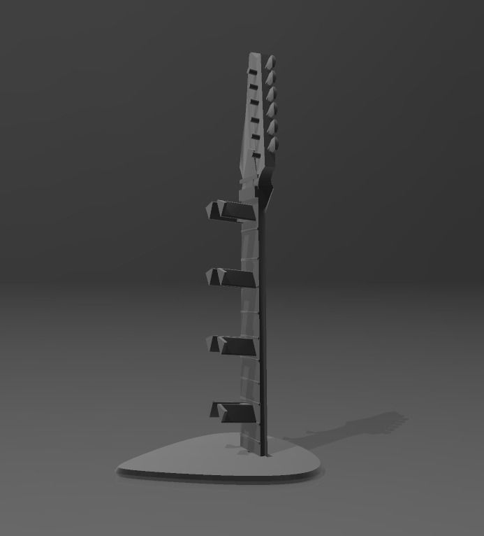 ROCKER GLASSES HOLDER 3D print model_1