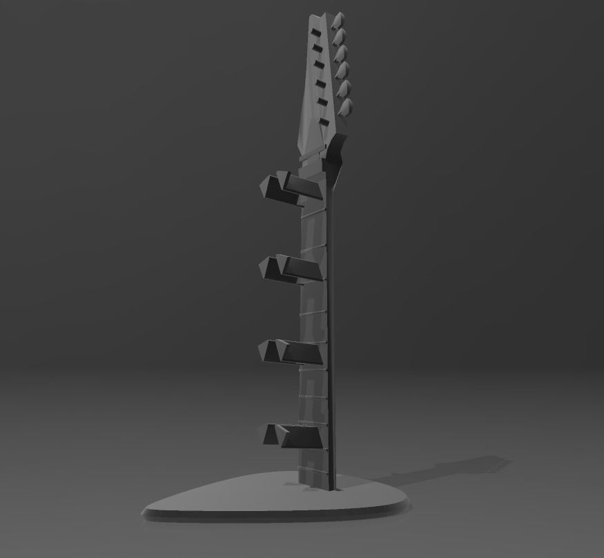 ROCKER GLASSES HOLDER 3D print model_6