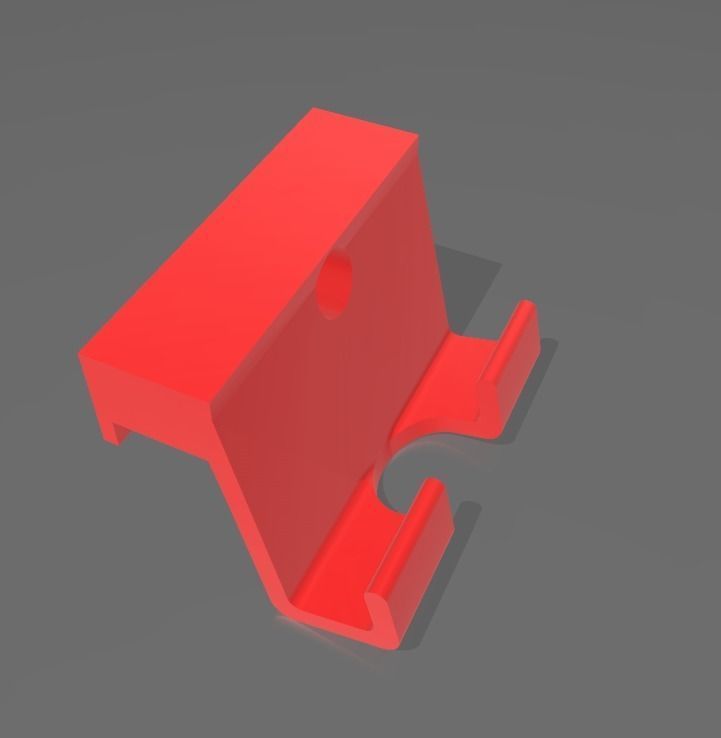 WALL CELL PHONE HOLDER 3D print model_2