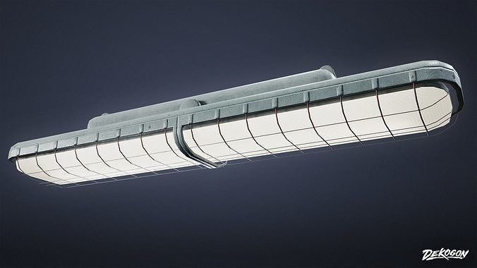 SAFE HOUSE - Florissant Light 01 - LOW POLY Low-poly 3D model