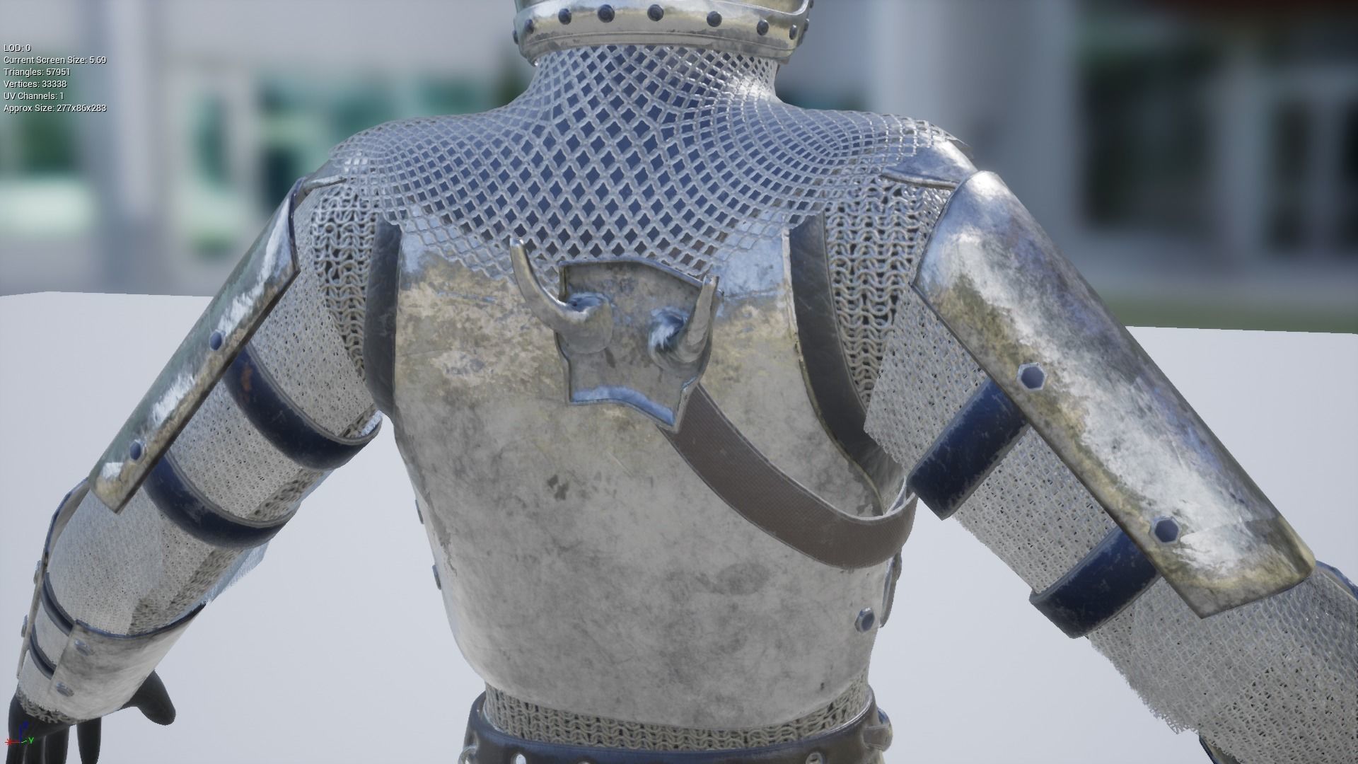 TAB Medieval Knight - 1 Rm Low-poly 3D model_33