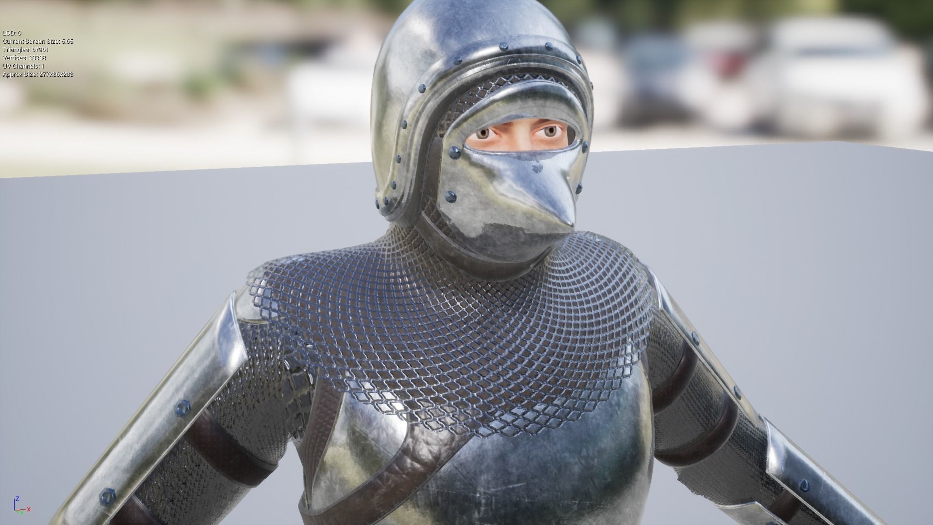 TAB Medieval Knight - 1 Rm Low-poly 3D model_32