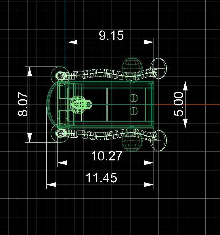 Jewelry CLASP box for chain 5mm STL ready for Print 3D print model_3