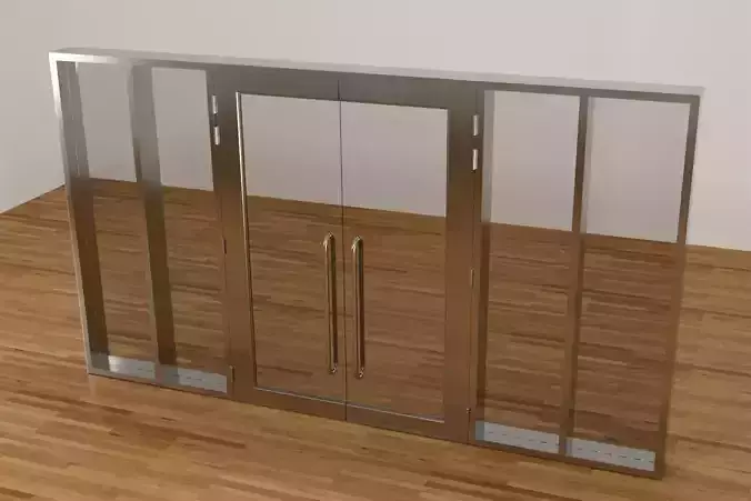 Stainless steel door and frame