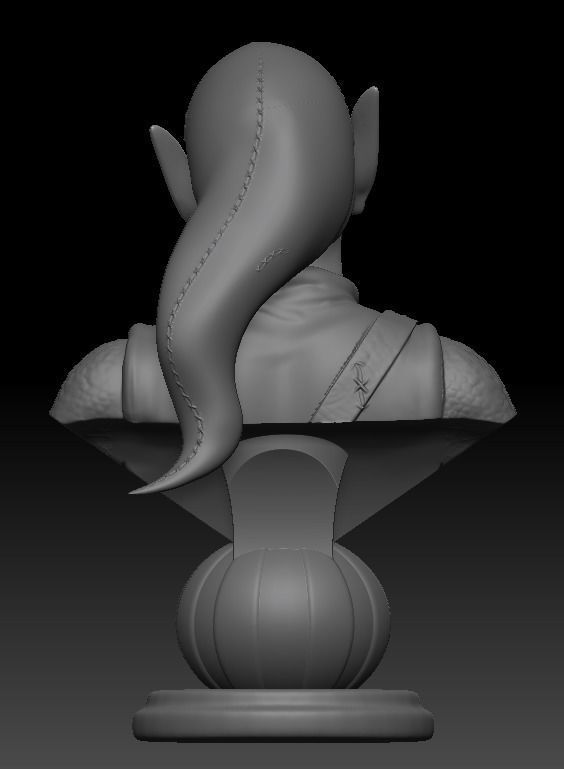 GREEN GOBLIN BUST 3D print model_8