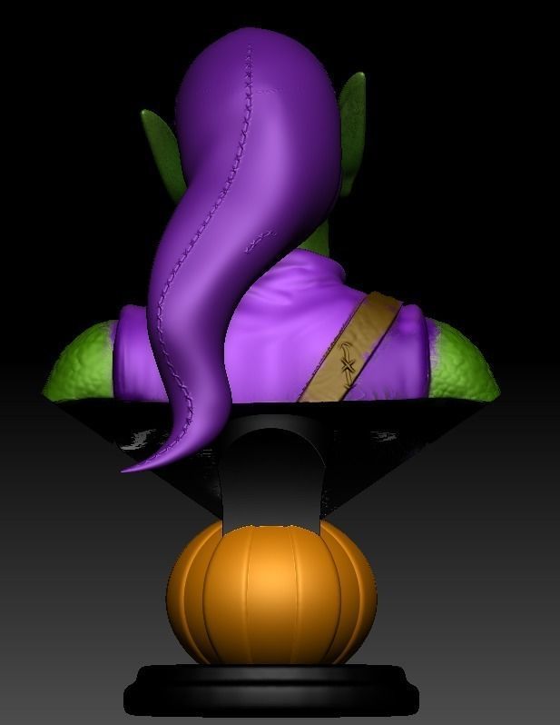 GREEN GOBLIN BUST 3D print model_4