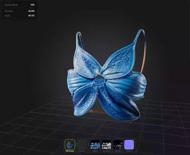 Leather Girl Top PBR 4k