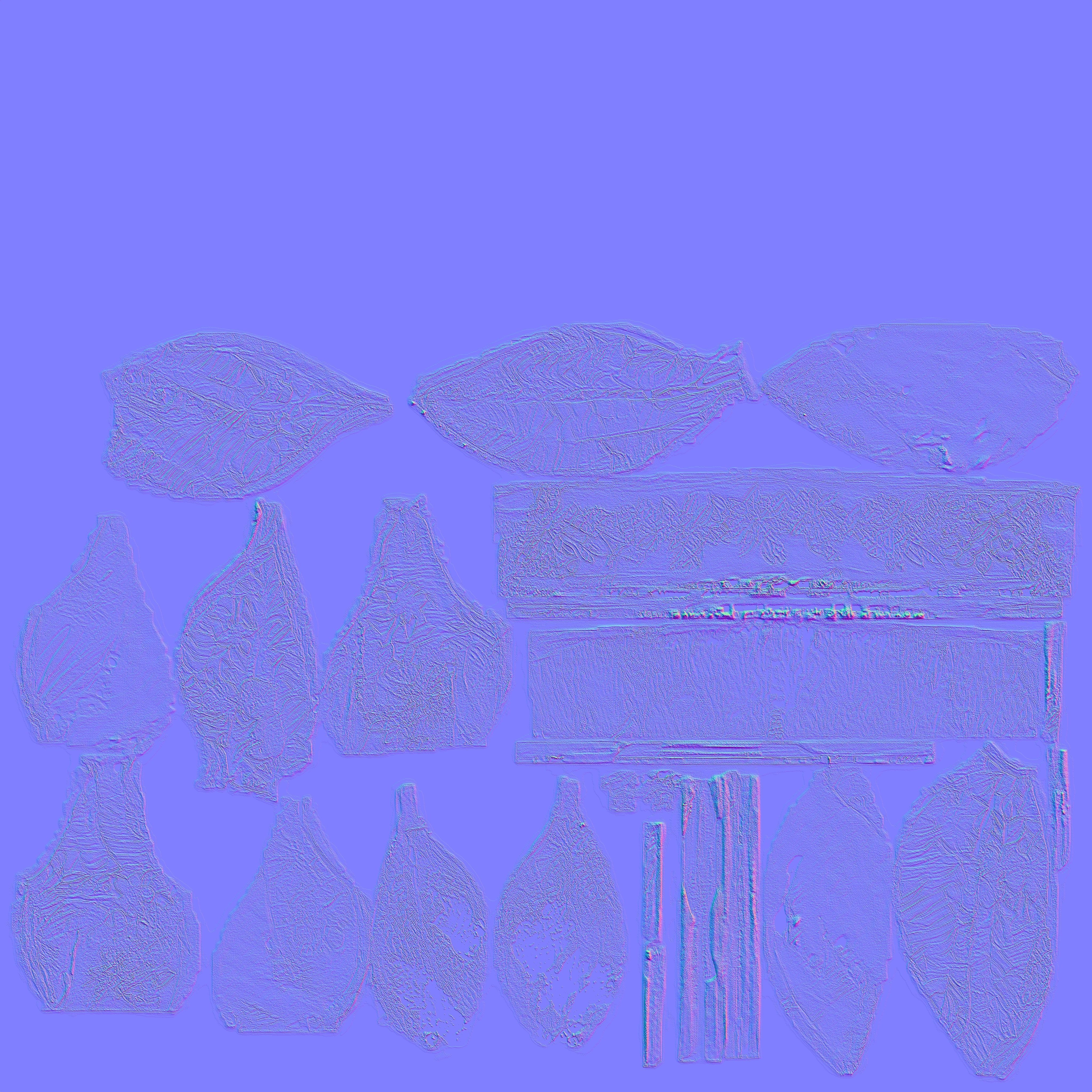 Flowers Girl Top PBR 4k Low-poly 3D model_9