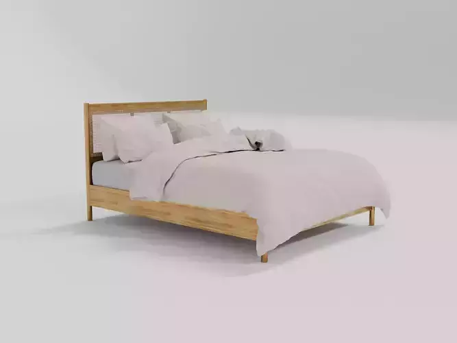 Cleo Bed 3D Model