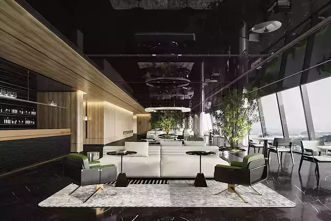 Sales hall for fstorm 143d 3D model