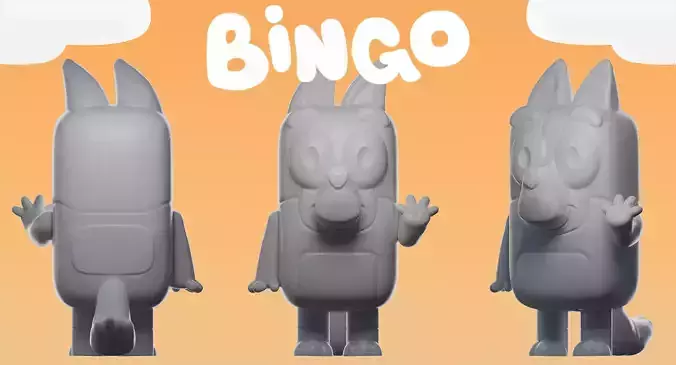 Bingo stl for 3D printing