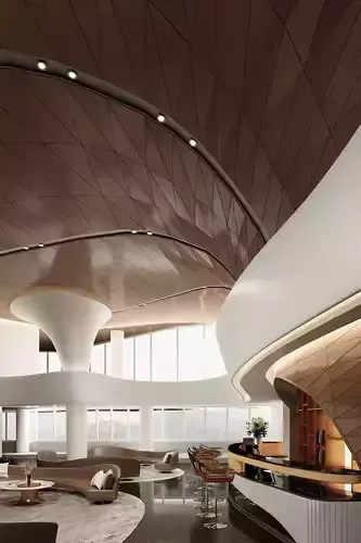 Sales hall for fstorm 143d 3D model