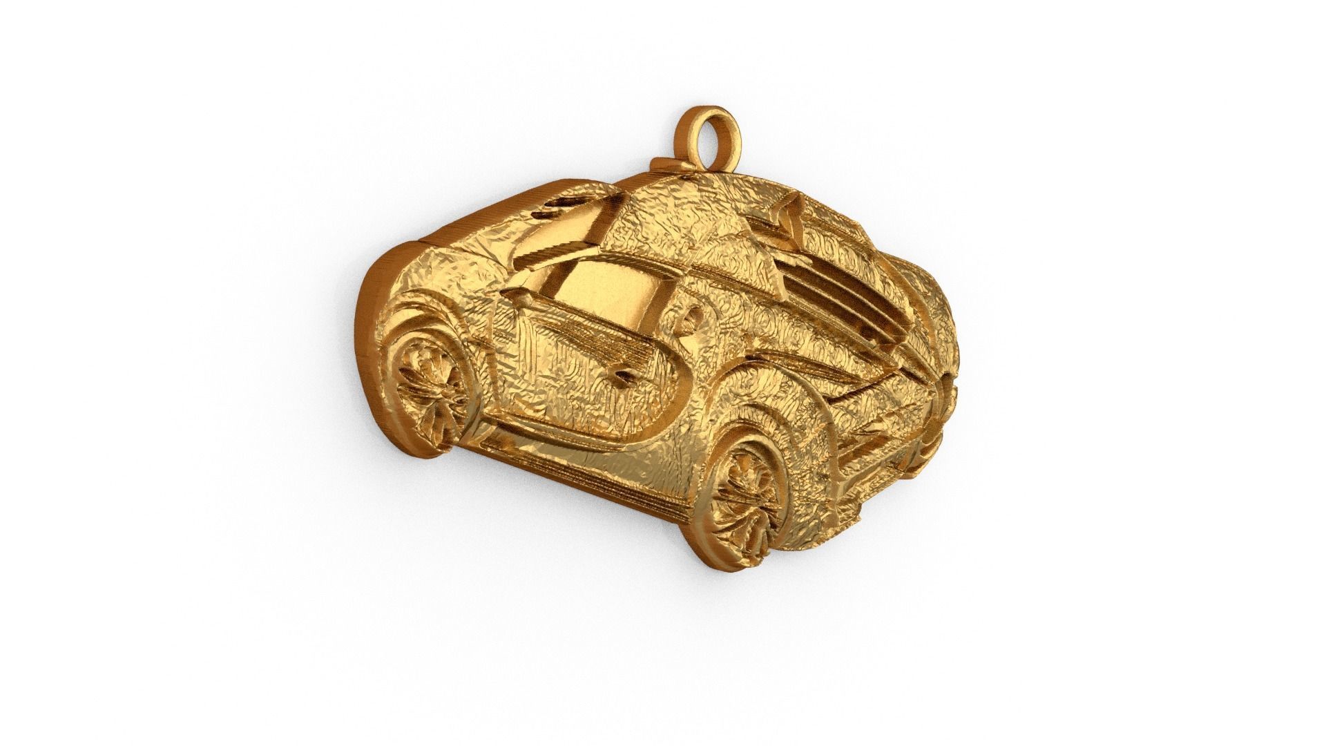 car pendant-02 printable jewelry  3D print model_2