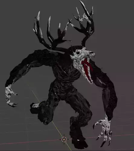 Wendigo 3d Model
