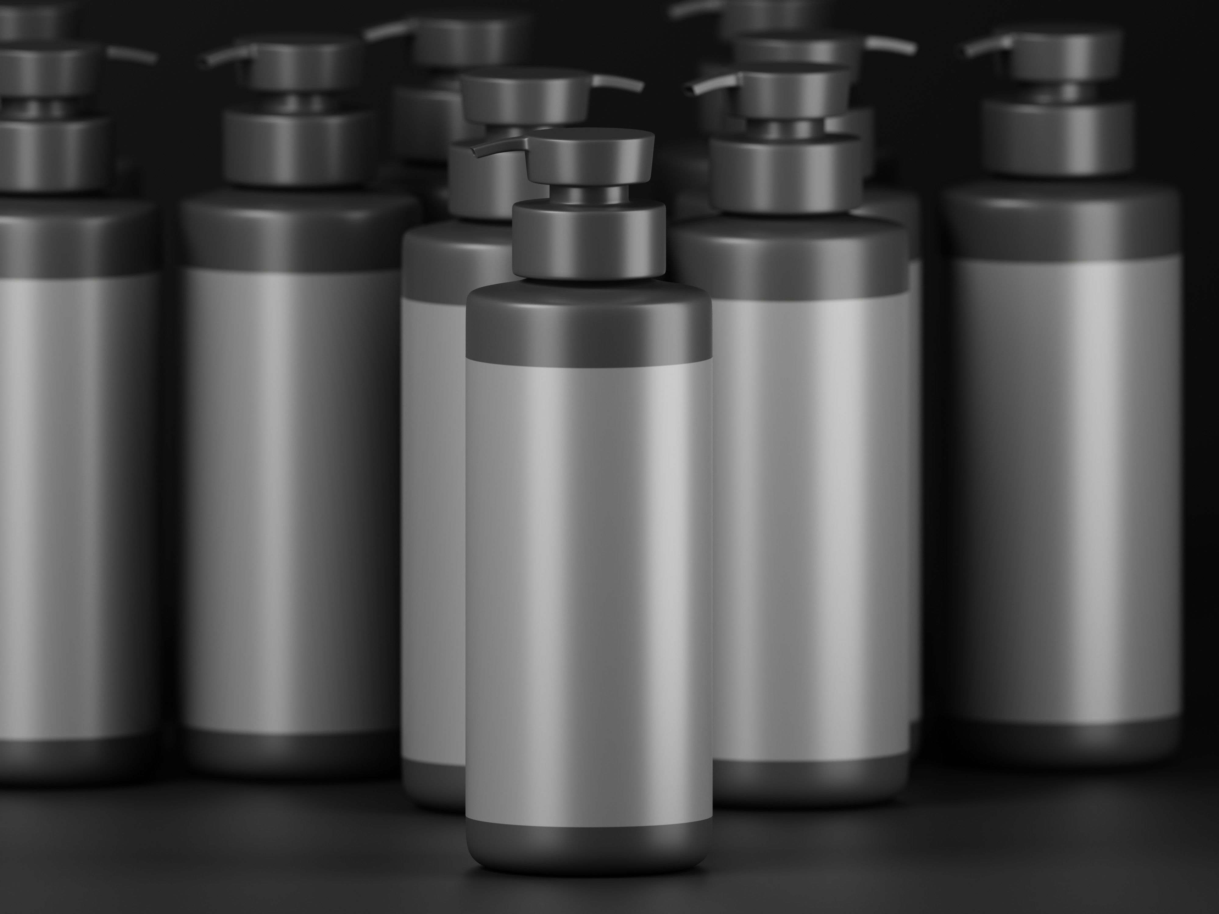 Cosmetic Bottle 3D Model Low-poly 3D model_8