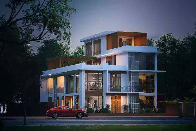 Modern Duplex villa 