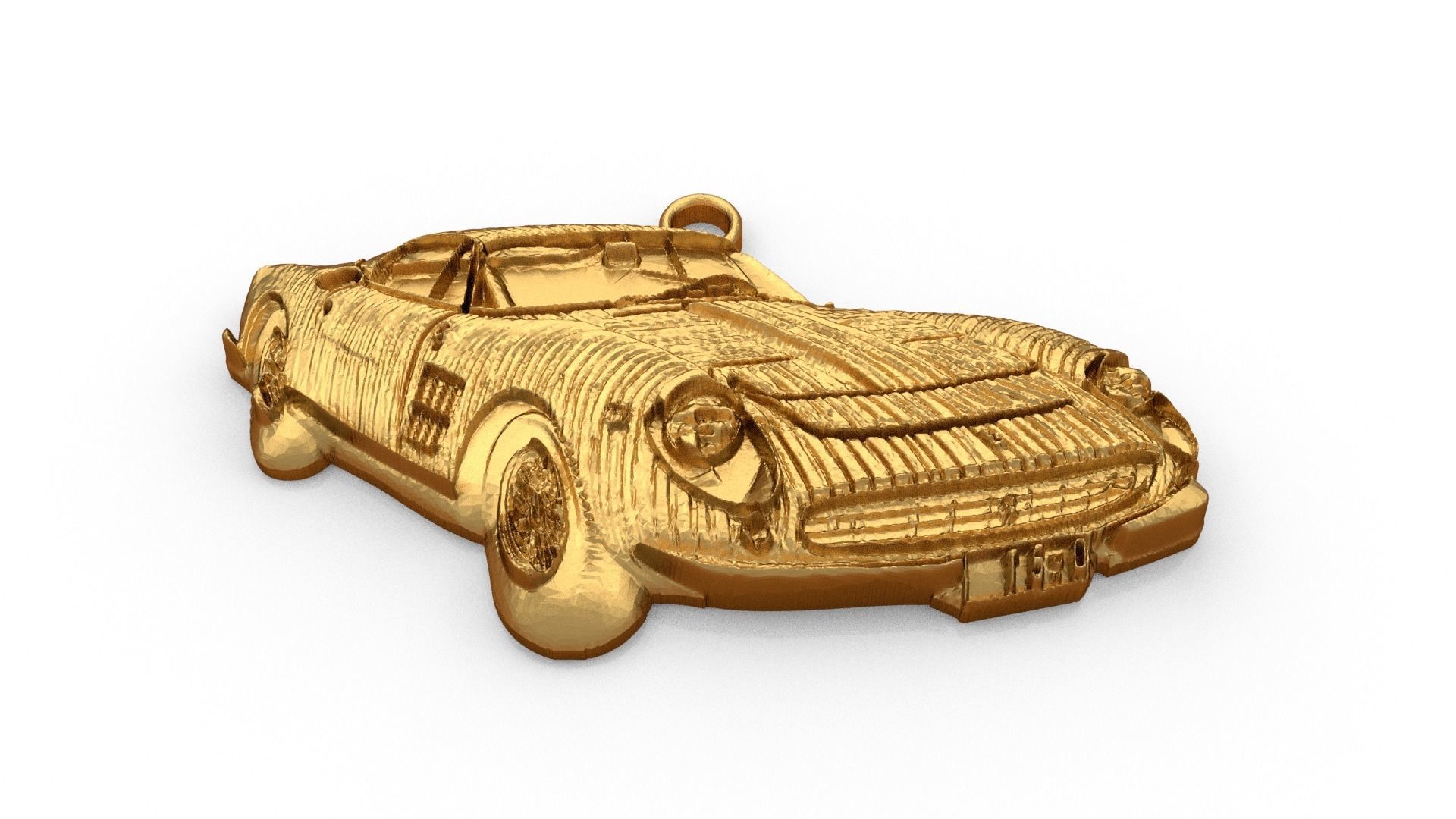 car pendant-03 printable jewelry 3D print model_1