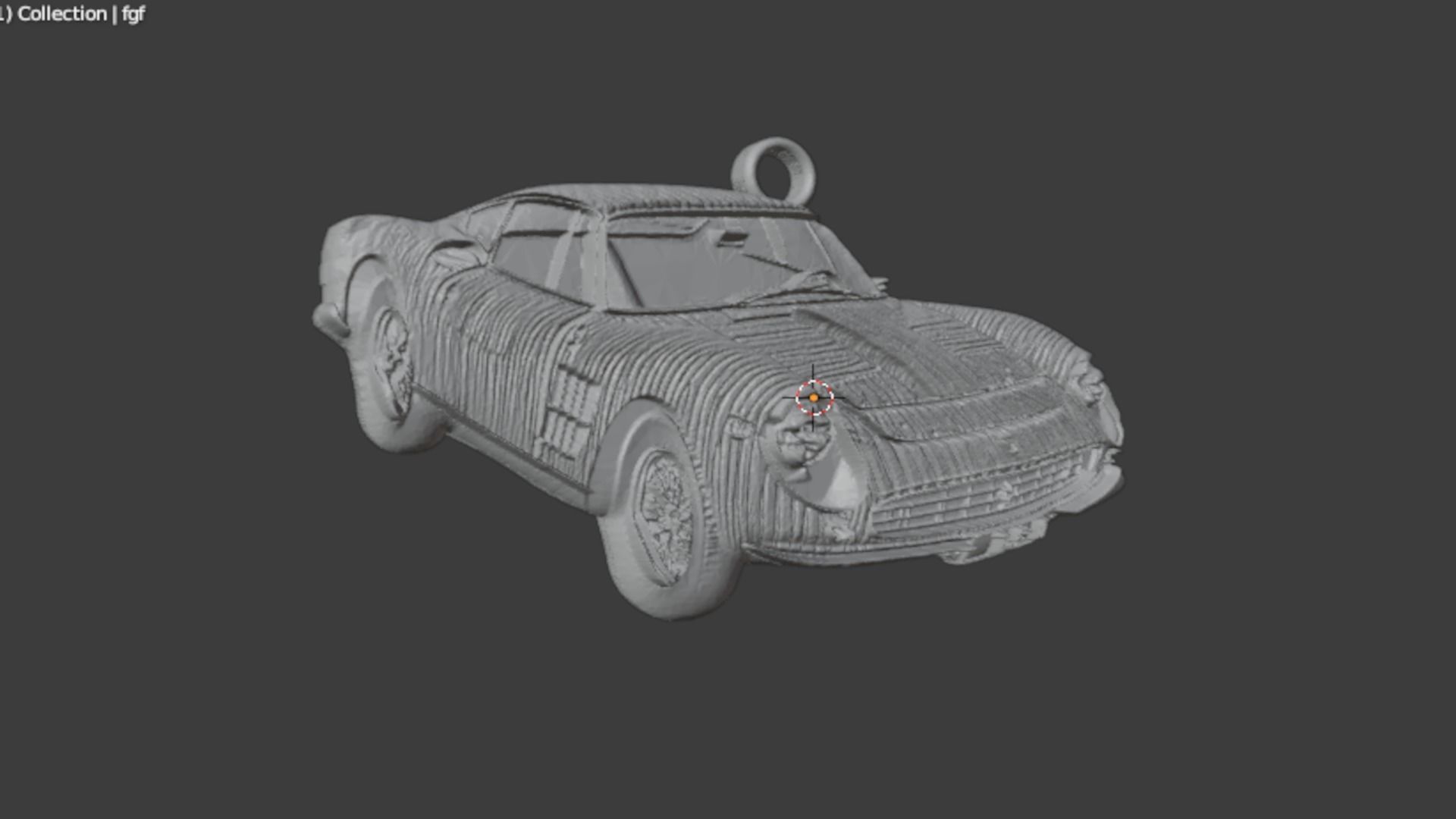 car pendant-03 printable jewelry 3D print model_5