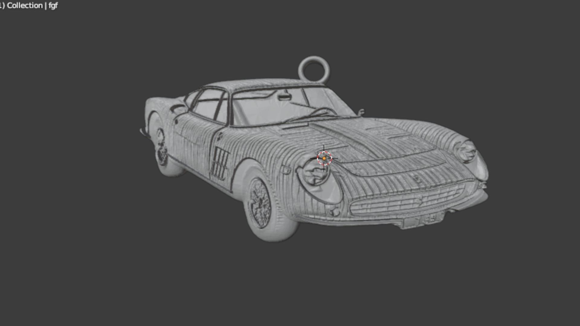 car pendant-03 printable jewelry 3D print model_6