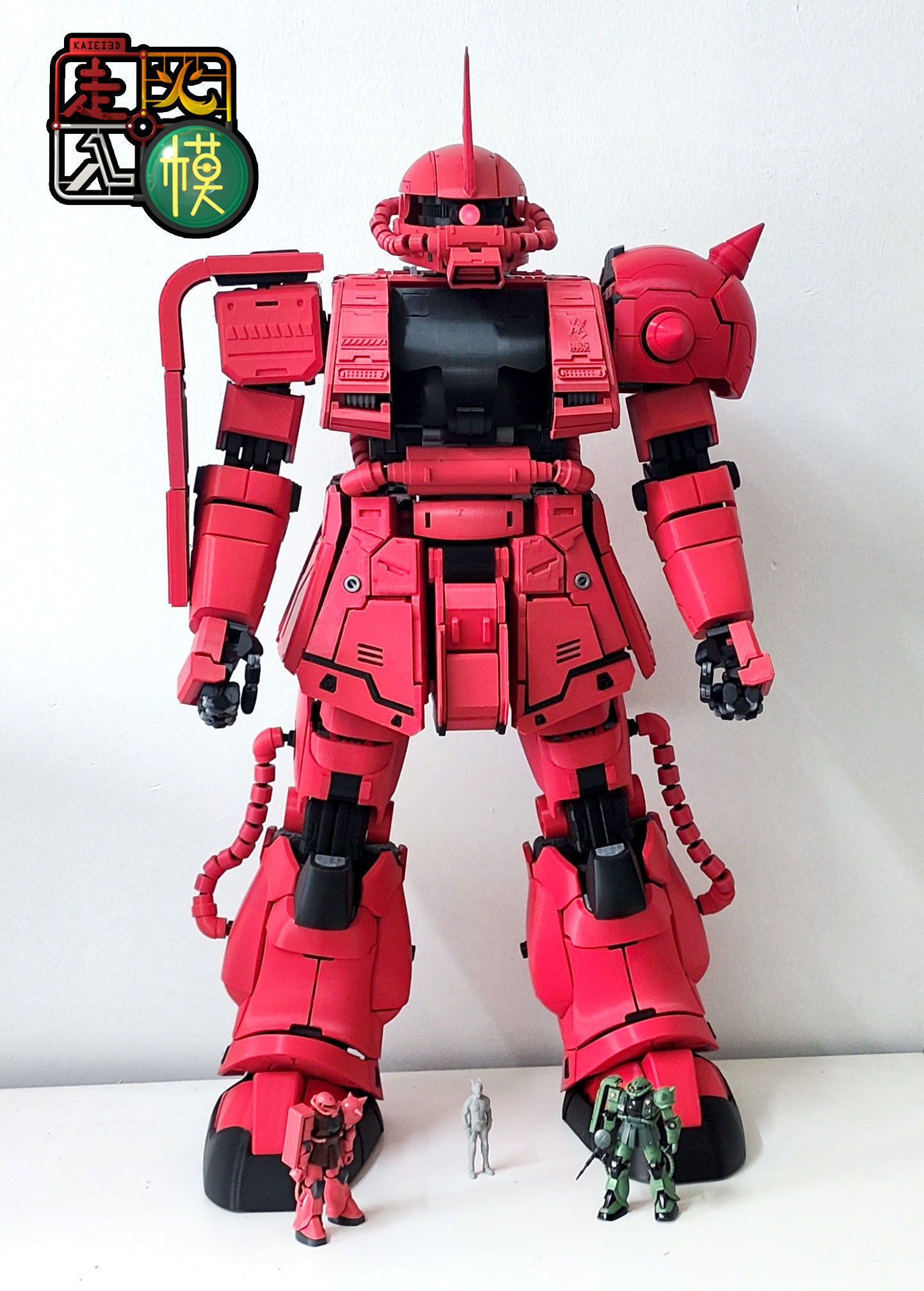  1per20 Zaku II full version 3D print model_5
