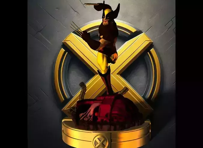 WOLVERINE XMEN 97 MARVEL SERIE ANIMATION DISNEY 3D print model