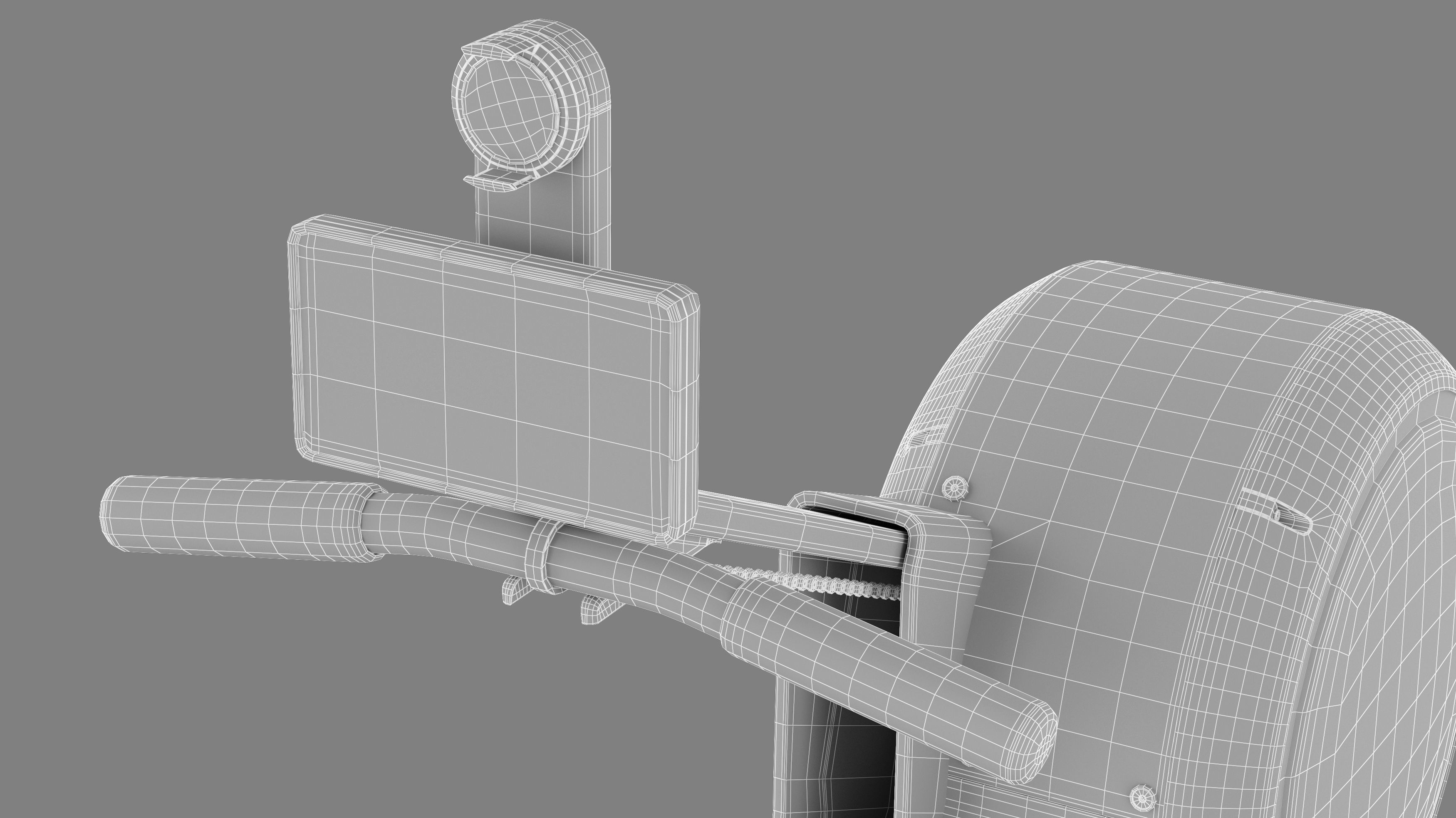 Technogym SkillRow 3D model_14