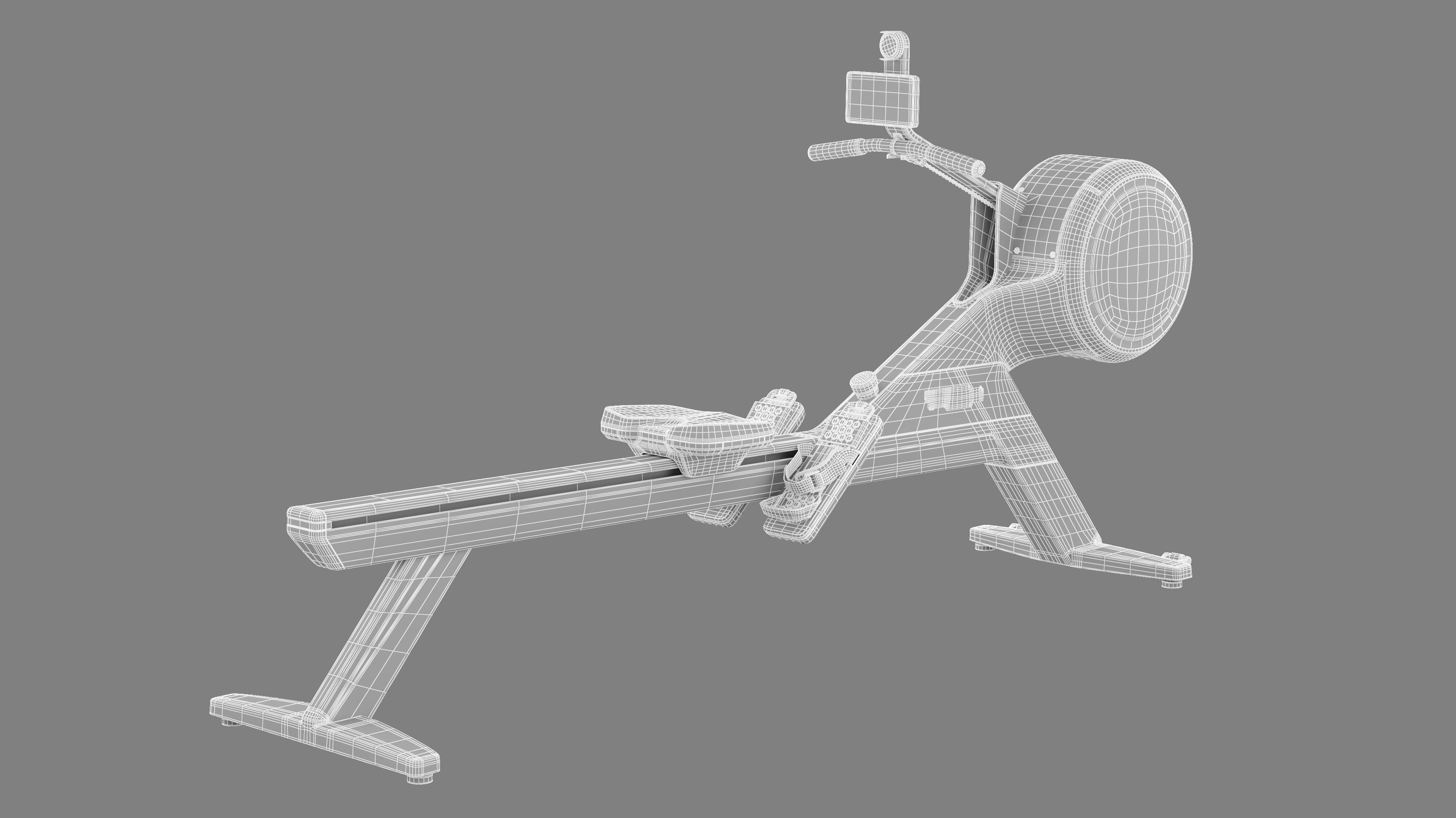 Technogym SkillRow 3D model_9